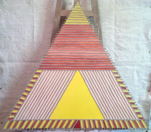 tapis triangulaire
